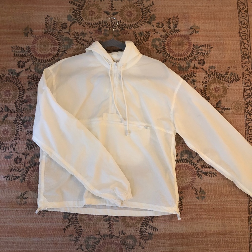 Vintage white windbreaker